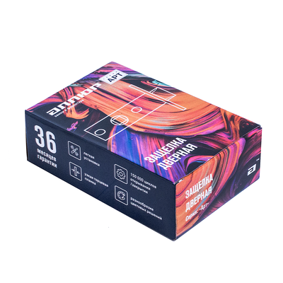 Защелка АЛЛЮР АРТ L45-8-P AC ст.медь пластик торц.планка 25мм б/ручек [57261]