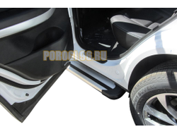 Пороги на Chery Tiggo 5 (2016-...) Luxe Silver