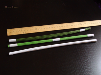 Проволока в бумажной обмотке №24 . Длина 30 см.