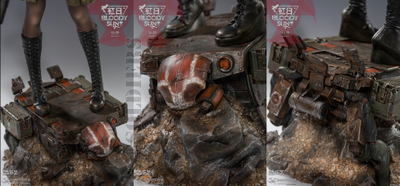 Коллекционная статуя 1/6 scale Statue Series Collab Artist Juzhen Illustration Bloody Sun – Dum 1:6 statue (CS031) - DAMTOYS x ARTPAGE