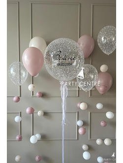 баблс шар с пенопластом и капитошками