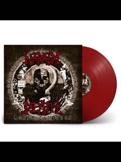 NAPALM DEATH - Smear Campaign LP Red