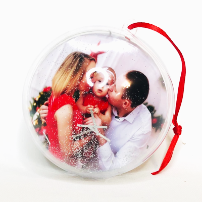 Заготовка - подвеска, раздельные части «Шар», диаметр собранного: 7 см