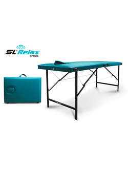 Массажный стол SL Relax optima бирюзовая кожа