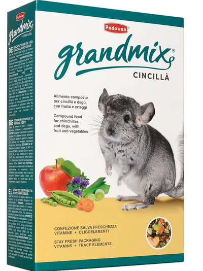 Padovan Grandmix (Падован Грандмикс) для шиншилл, 850 г