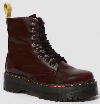 Dr. Martens Jadon Zip Vegan Cherry Red