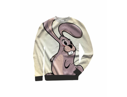 Свитшот 3D с полной запечаткой год Кролика №2