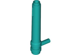 Cylinder 1 x 5 1/2 with Bar Handle Friction Cylinder, Dark Turquoise (87617 / 6323933)