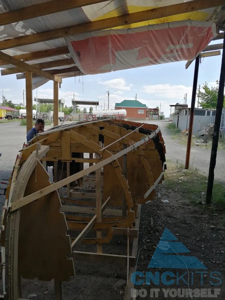 Постройка катера Краб-620 Фото 12