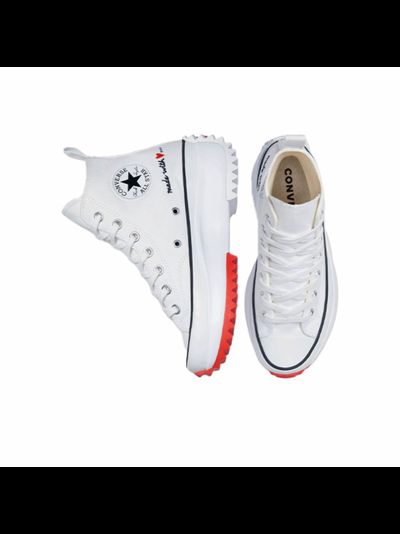 Кеды Converse Run Star Hike Valentines Day белые высокие на платформе