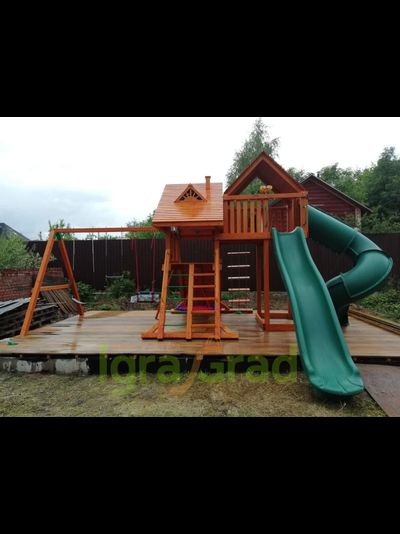 Детская площадка IgraGrad Крепость Фани Deluxe 3
