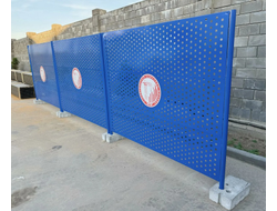 1БН ограждение перфорированное оцинкованное | ГОРЗАБОР