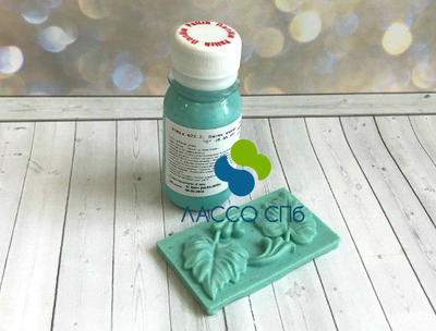 Колер паста Palizh Полимер RAL 6027 Светло зеленый 50 г УЦЕНКА