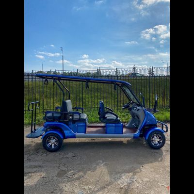 Гольфкар GreenCamel A42 52Ah (4+2 2500W 225/40-10' литые)