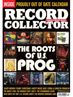 Record Collector Magazine Issue 474 Christmas 2017 The Roots Of US Prog Cover, Intpressshop