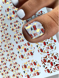 Пленки для педикюра с фольгой VIP-063