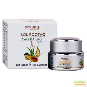 Омолаживающий крем для лица &quot;Саундарья&quot;, 15 гр, Патанджали; Saundarya Anti Aging Cream, 15 g, Patanjali