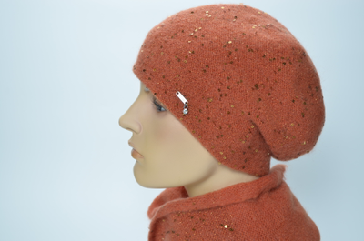 Берет Vizio 1350 B терракотовый