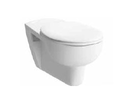 Подвесной безободковый унитаз с сиденьем VitrA Conforma (для людей с ограниченными возможностями), 5810B003-6234