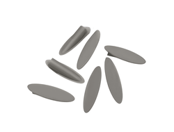 Заглушка под косой шуруп С1-11 хаки серый (100 шт)