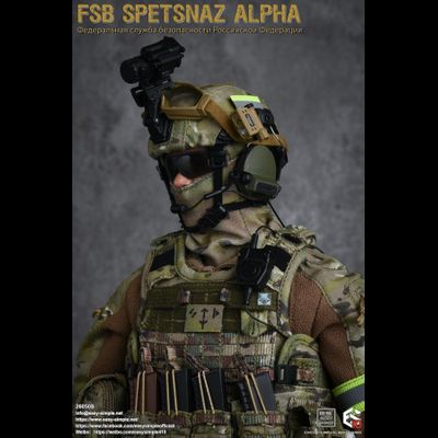 Спецназ ФСБ "Альфа" (лимитированная версия) - КОЛЛЕКЦИОННАЯ ФИГУРКА 1/6 FSB Spetsnaz ALPHA (26050S) - Easy&amp;Simple