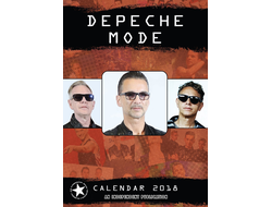 Depeche Mode Календарь 2018 ИНОСТРАННЫЕ ПЕРЕКИДНЫЕ КАЛЕНДАРИ 2018, INTPRESSSHOP