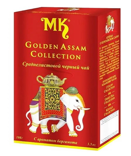 Assam Golden среднелистовой с бергамотом (Индия) 100 г