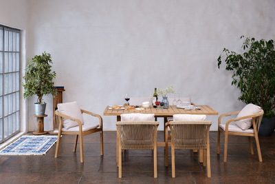 Обеденная группа из акации Rimini M