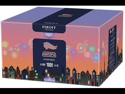 Батарея салютов АВРОРА БСП0410015 PIROFF