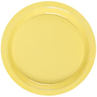 Тарелка Пастель желтая 17см 6шт/G