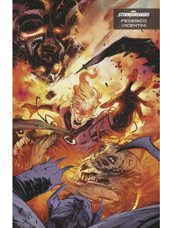 Fantastic Four Federico Vicentini Stormbreakers Marvel Comics в Москве, Intpressshop