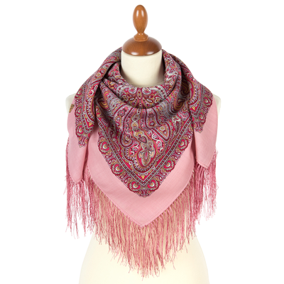 Павловопосадский платок Лирическое настроение 2096-3