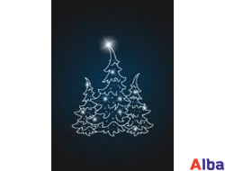 Световое панно Сказочный лес