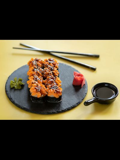 Запеченные роллы Окинава