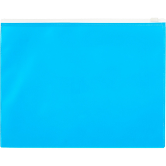 Папка на молнии А5 Attache Color, голубой