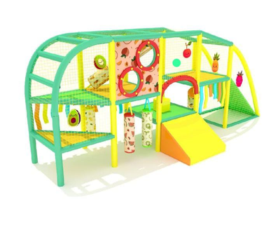 Игровой лабиринт «Фруктовый» 4,3х0,8х1,7м.