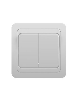 Выключатель Валдай СУ 2 кл IP20 10А, белый,TDM, арт SQ1804-0002