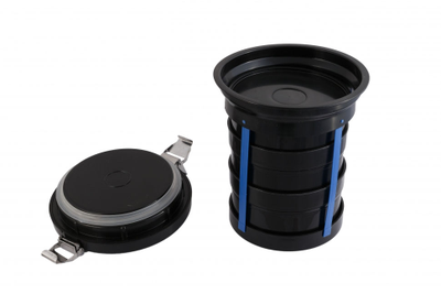 Термос судковый полевой "Экспресс" 3-х секционный (пластиковые чаши)