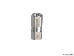 Обратный клапан VNR-I вход 1/2 г. выход 1/2 г. 80 л/мин 450 бар  нерж. сталь