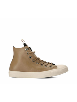 Кеды Converse Chuck Taylor 70 Leather кожаные коричневые высокие 162385C