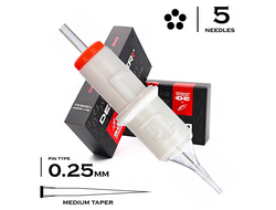 5 RLMT / 0,25mm - Round Liner Medium Taper "DEFENDERR"