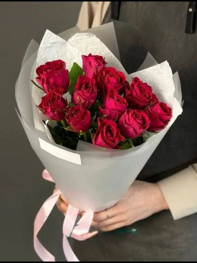 Букет из 11 роз (цвет на выбор)