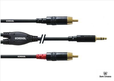 Фото готового кабеля Cordial CFY 1.5 WCC кабель