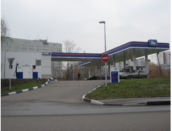 Реклама на АЗС в районе Измайлово