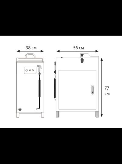 Коммерческий измельчитель пищевых отходов STATUS HD1000 (HD1500 Aqua)