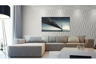 Гипсовые 3D панели в интерьере, подборка разных визуализаций