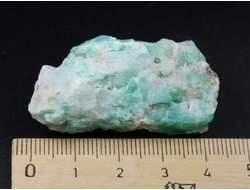 Хризопраз, необработанный образец, Казахстан (43*24*19 мм, вес: 18,9 г) №25694