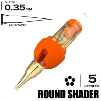 5 RSLT/0.35 - Round Shader long taper "V-Select PLUS"