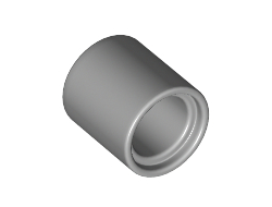 Technic, Liftarm Thick 1 x 1 Spacer, Light Bluish Gray (18654 / 6183784)
