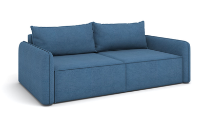 ДВУСПАЛЬНЫЙ КОМПАКТНЫЙ ПРУЖИННЫЙ ДИВАН-КРОВАТЬ ЛОФТ, ЭКО КАРКАС ДЕРЕВО С МЕХАНИЗМОМ ЕВРОКНИЖКА